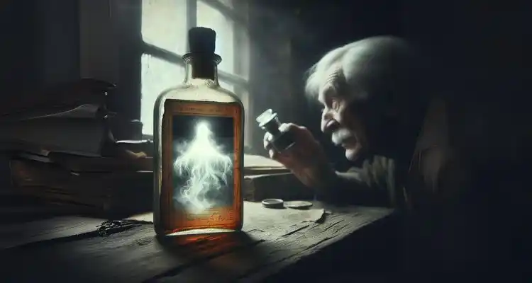 এজন বুধিয়ক মানুহ আৰু এটা ভূত