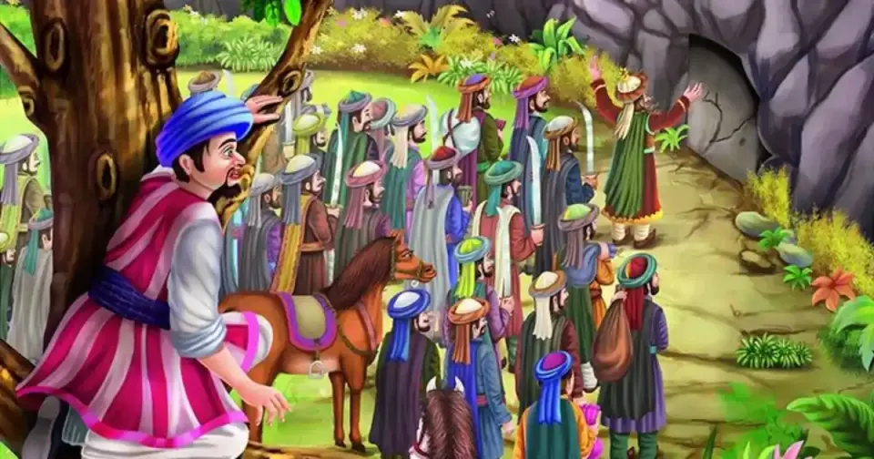 আলীবাবা আৰু 40 টা চোৰৰ কাহিনী